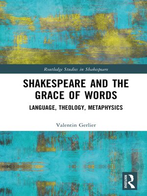 cover image of Shakespeare and the Grace of Words